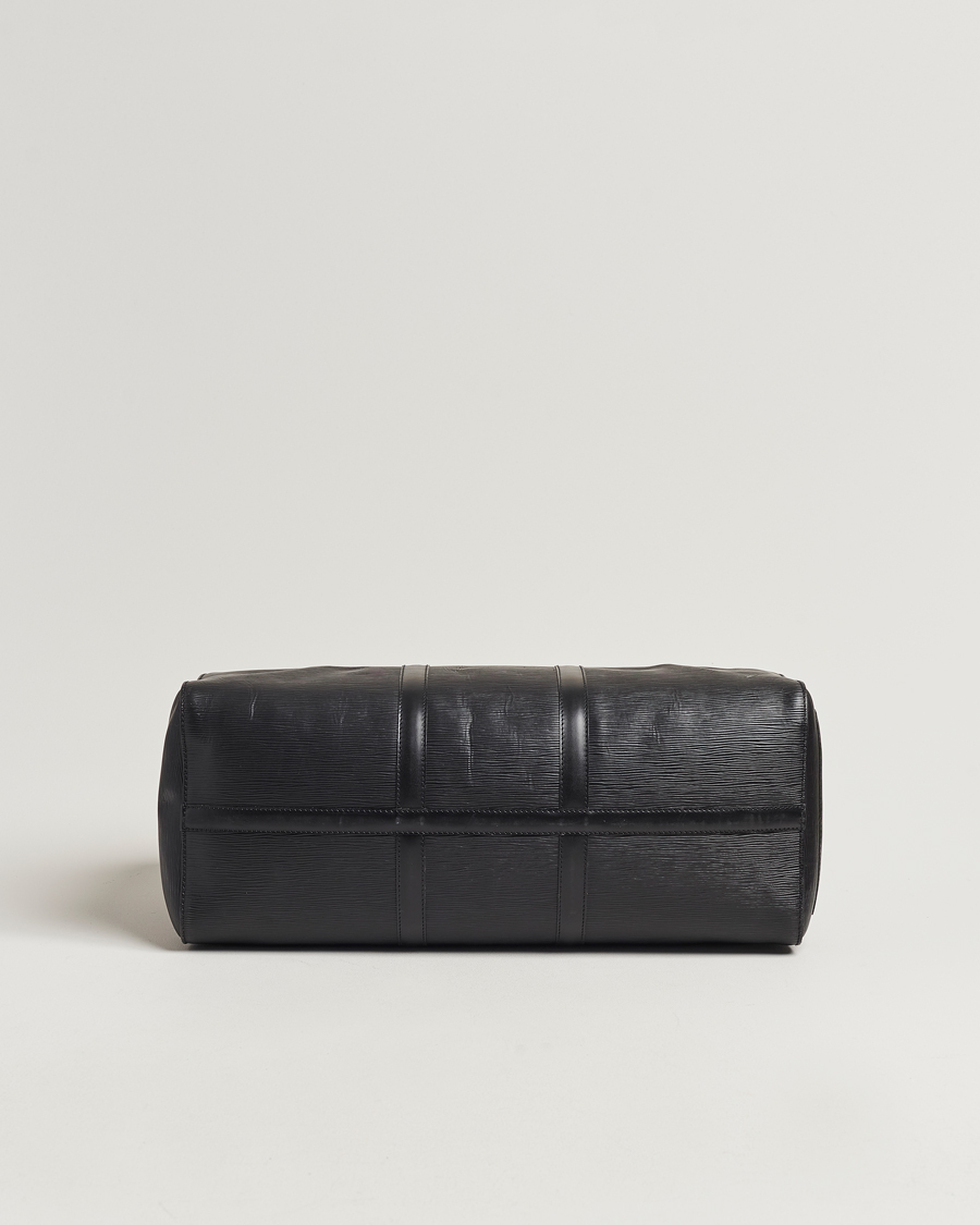 Herre | Louis Vuitton Pre-Owned Keepall 50 EPI Leather Bag Black | Louis Vuitton Pre-Owned | Keepall 50 EPI Leather Bag Black