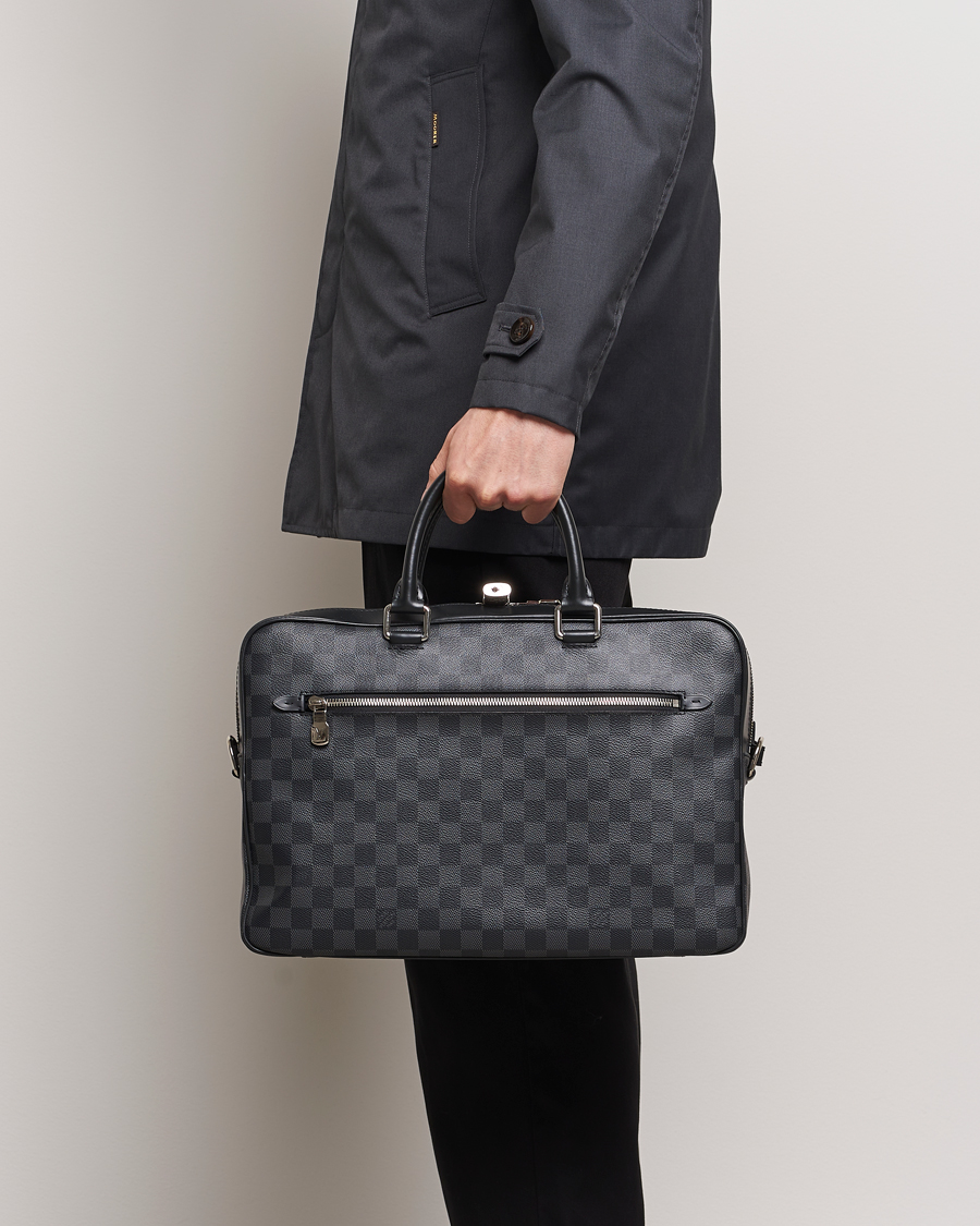 Herre | Tilbehør | Louis Vuitton Pre-Owned | Porte Document Business Damier Graphite