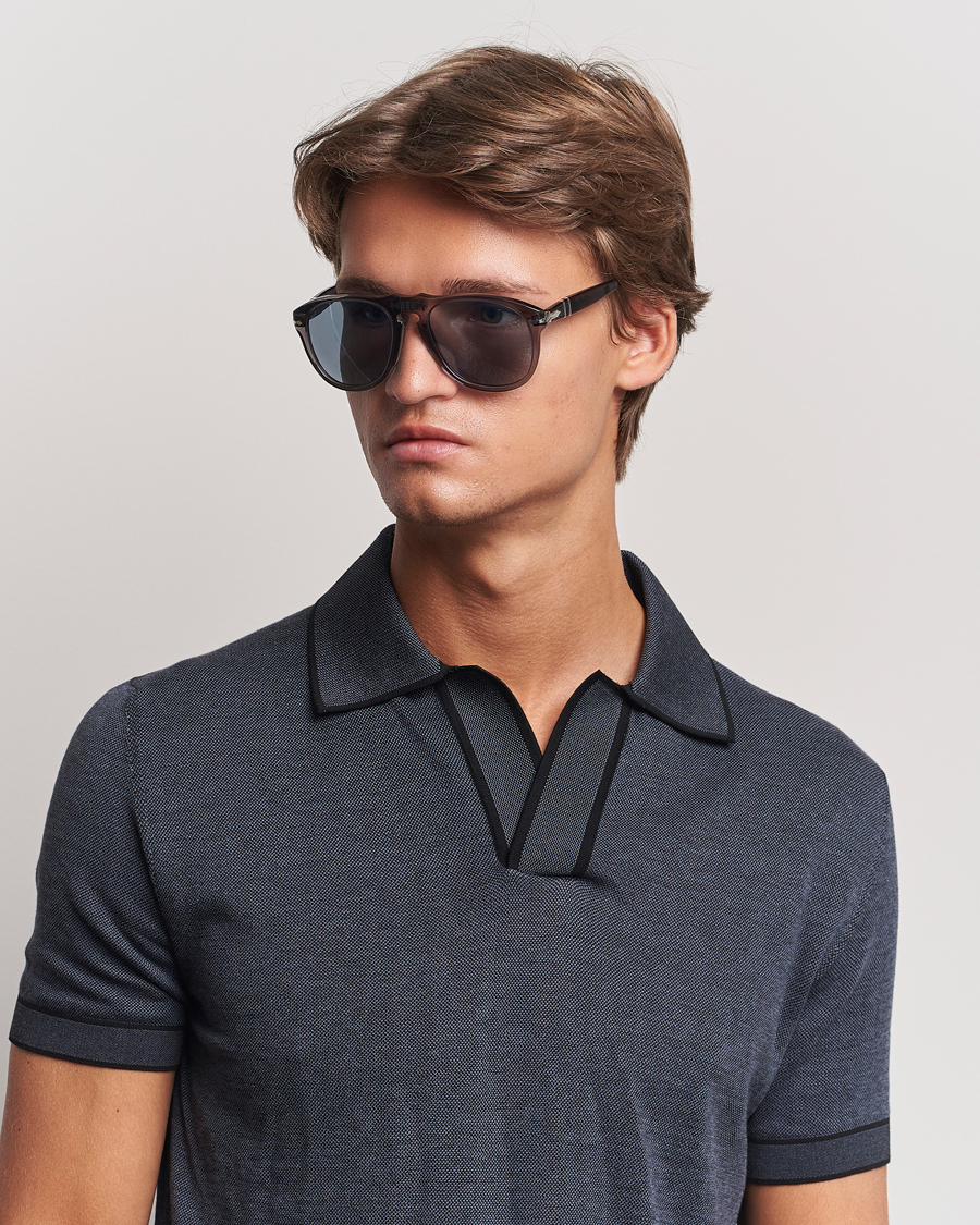 Herre | Solbriller | Persol | 0PO0649 Sunglasses Transparent Grey