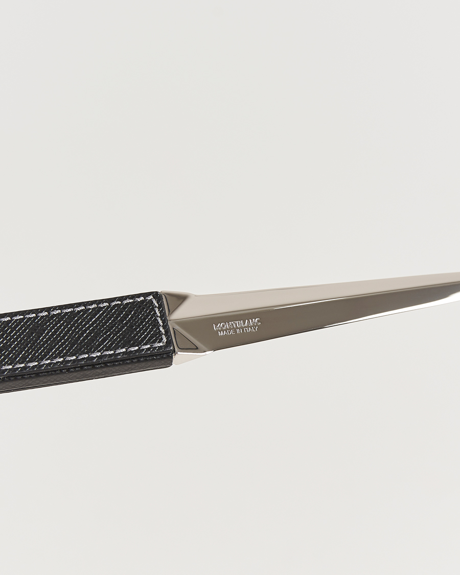 Herre | Til hjemmet | Montblanc | Letter Opener in Steel and Leather Black
