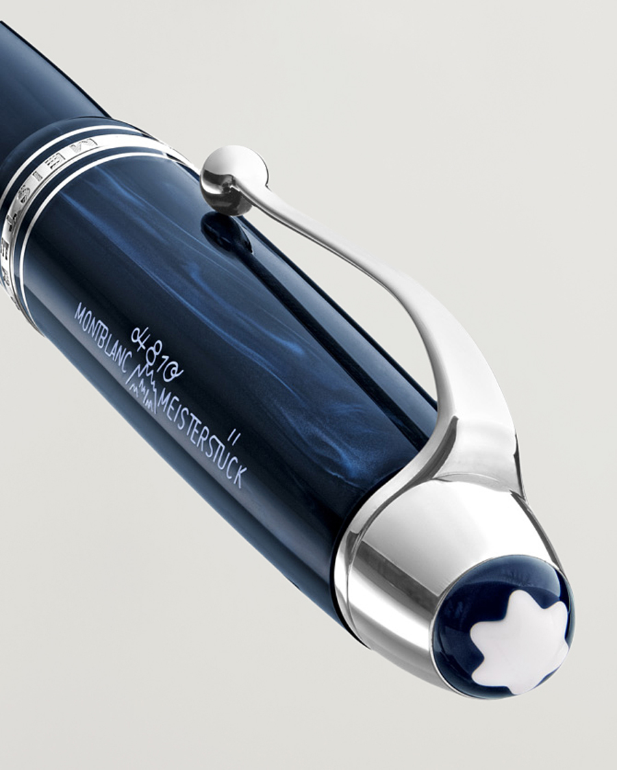 Herre | Penne | Montblanc | Meisterstück Precious Resin FP LeGrand F Blue