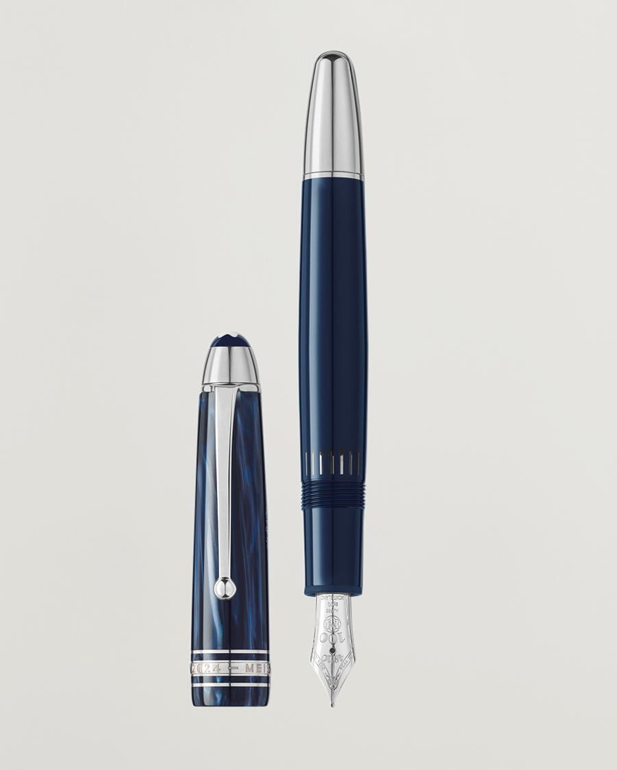 Herre | Penne | Montblanc | Meisterstück Precious Resin FP LeGrand F Blue