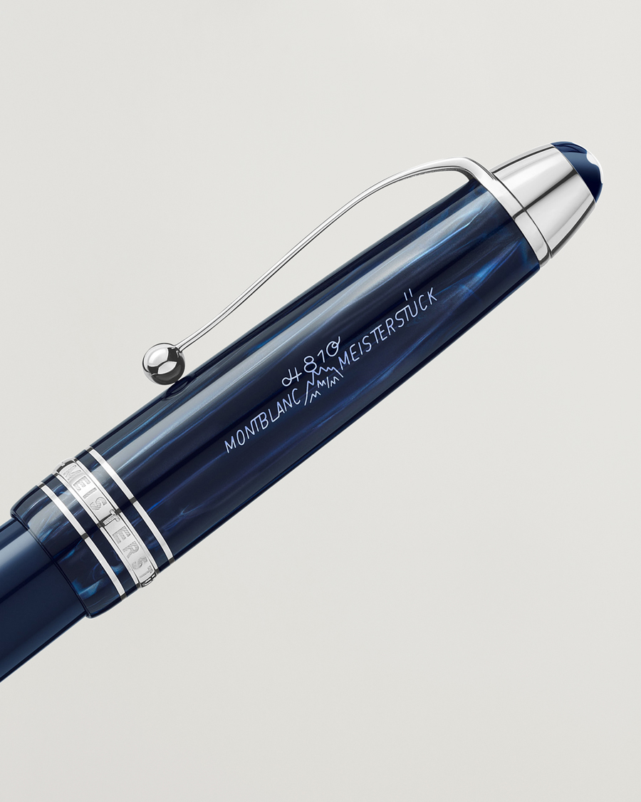 Herre | Penne | Montblanc | Meisterstück Precious Resin FP LeGrand F Blue
