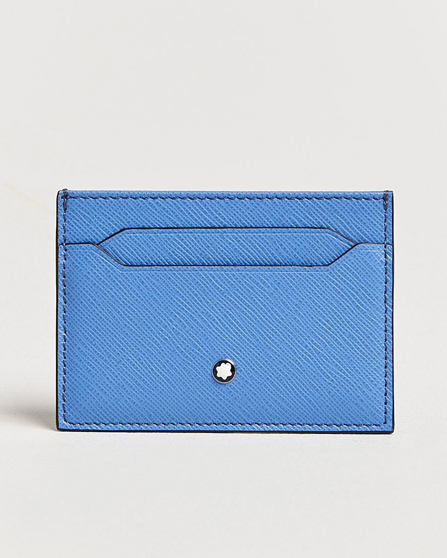 Herre | Punge | Montblanc | Sartorial card holder 5cc Dusty Blue