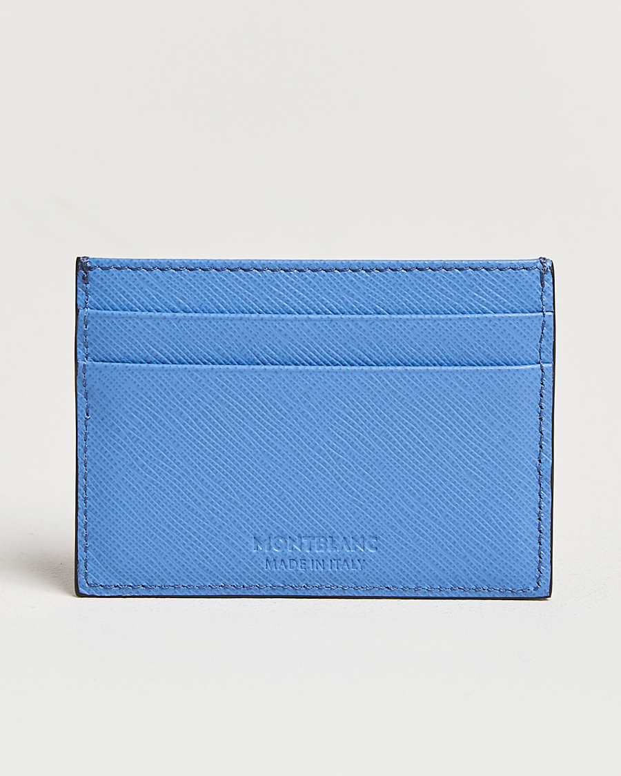 Herre | Punge | Montblanc | Sartorial card holder 5cc Dusty Blue