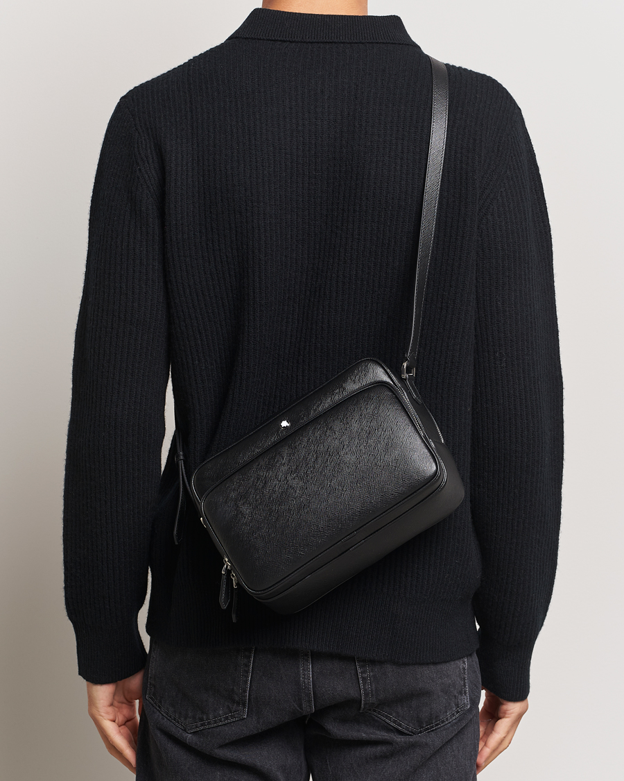 Herre | Montblanc Sartorial Messenger Bag Black | Montblanc | Sartorial Messenger Bag Black
