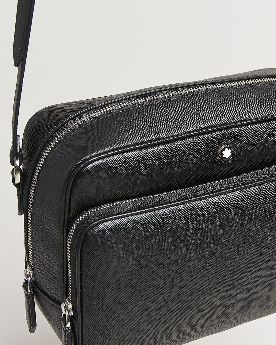 Herre | Montblanc Sartorial Messenger Bag Black | Montblanc | Sartorial Messenger Bag Black