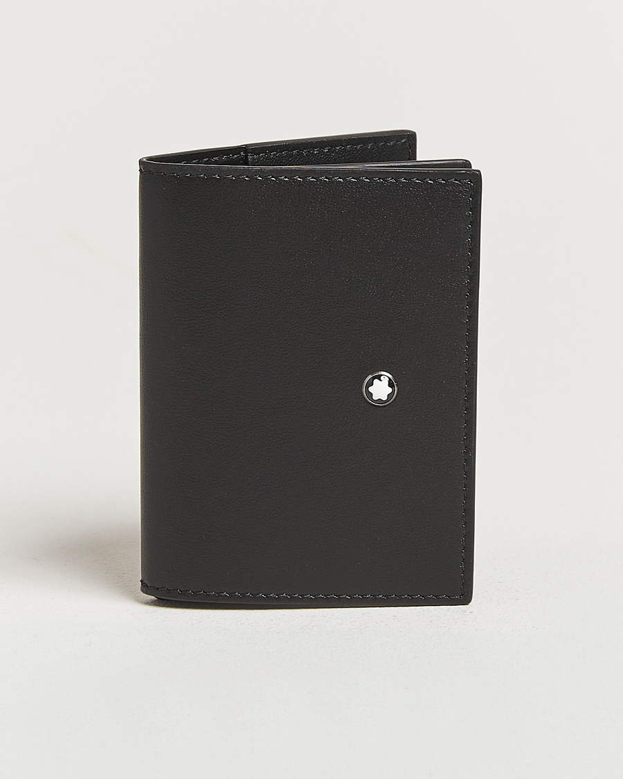 Herre | Punge | Montblanc | Soft Trio Card Holder 4cc Black