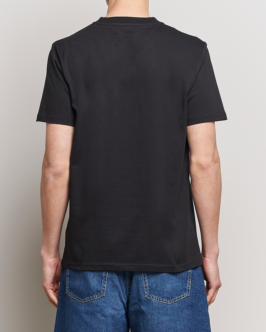 Herre | T-Shirts | LES DEUX | Charles Logo T-Shirt Black