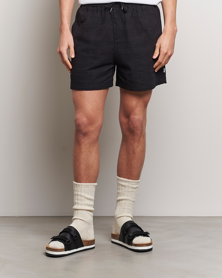 Herre | Drawstringshorts | LES DEUX | Charlie Knitted Shorts Black