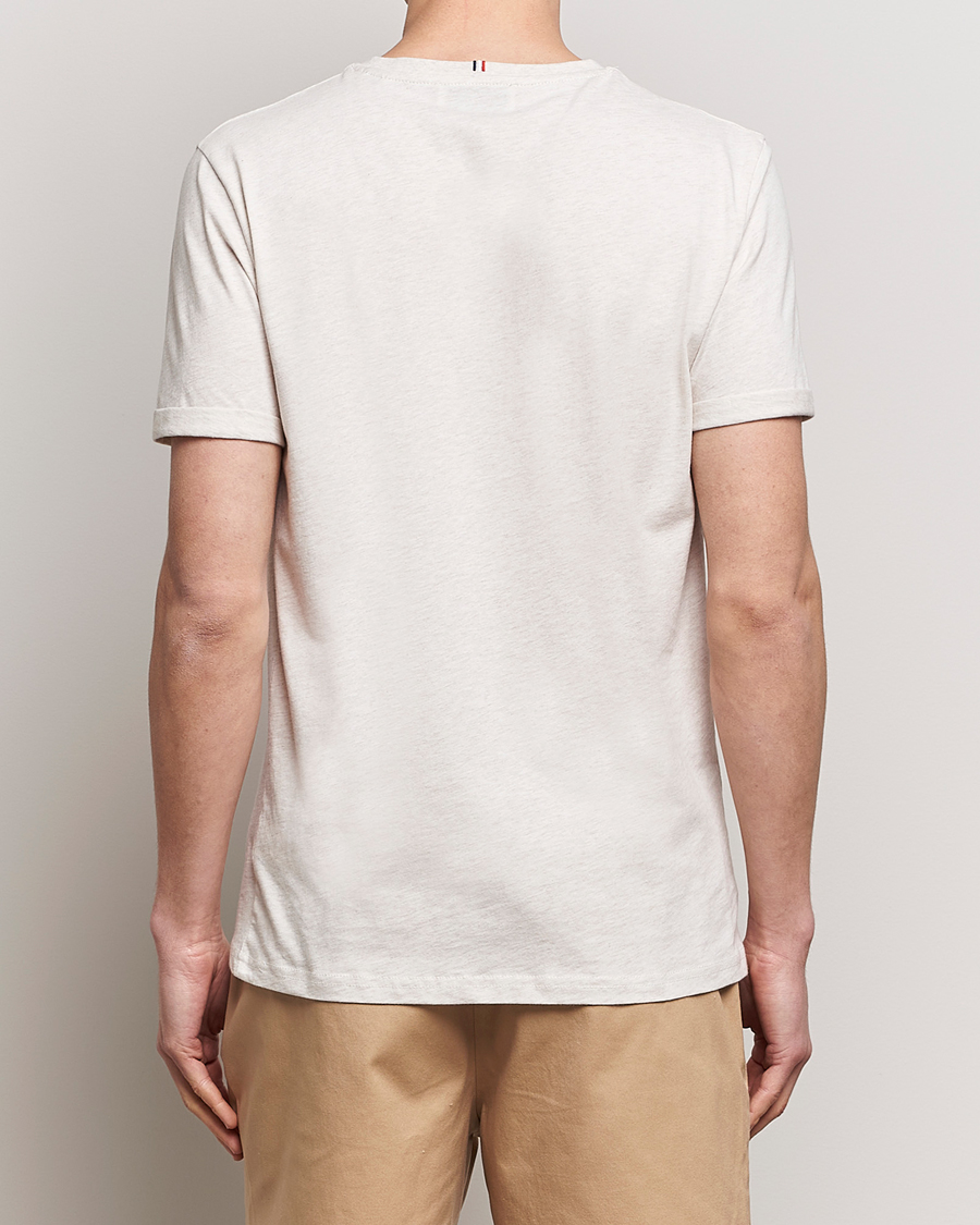 Herre | T-Shirts | LES DEUX | Nørregaard Cotton T-Shirt Ivory Melange