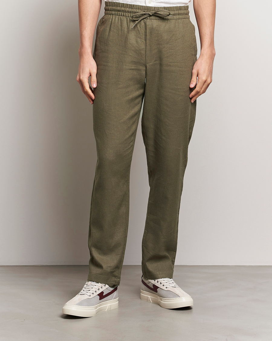 Herre | The linen lifestyle | LES DEUX | Patrick Linen Pants Bungee Cord