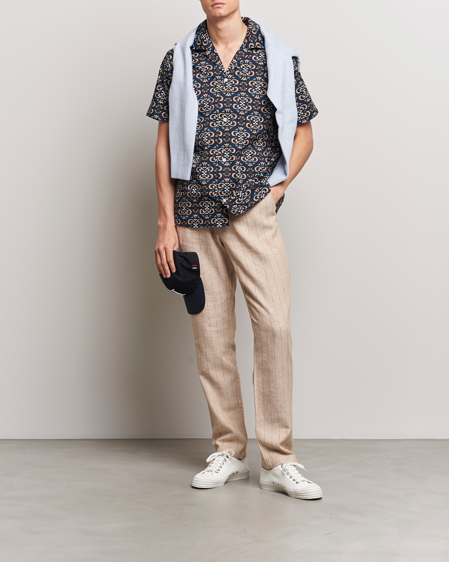 Herre | Bukser | LES DEUX | Patrick Linen Pants Warm Sand