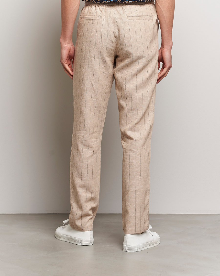 Herre | Bukser | LES DEUX | Patrick Linen Pants Warm Sand
