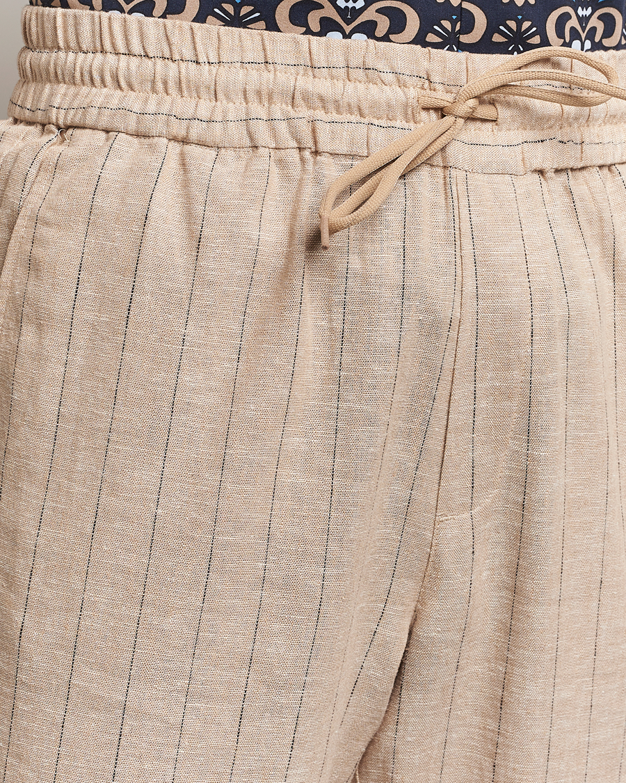 Herre | Bukser | LES DEUX | Patrick Linen Pants Warm Sand