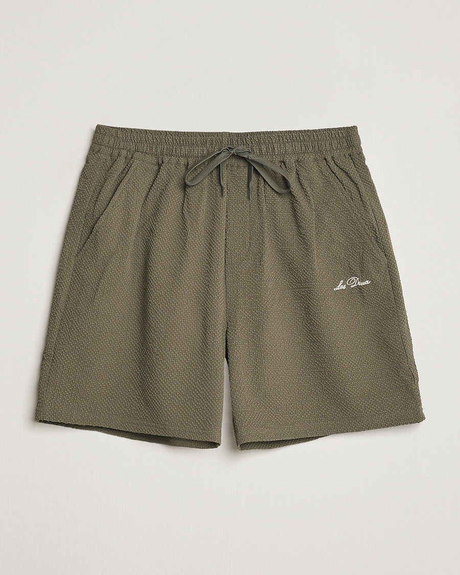 Herre |  | LES DEUX | Stan Seersucker Swim Shorts Bungee Cord