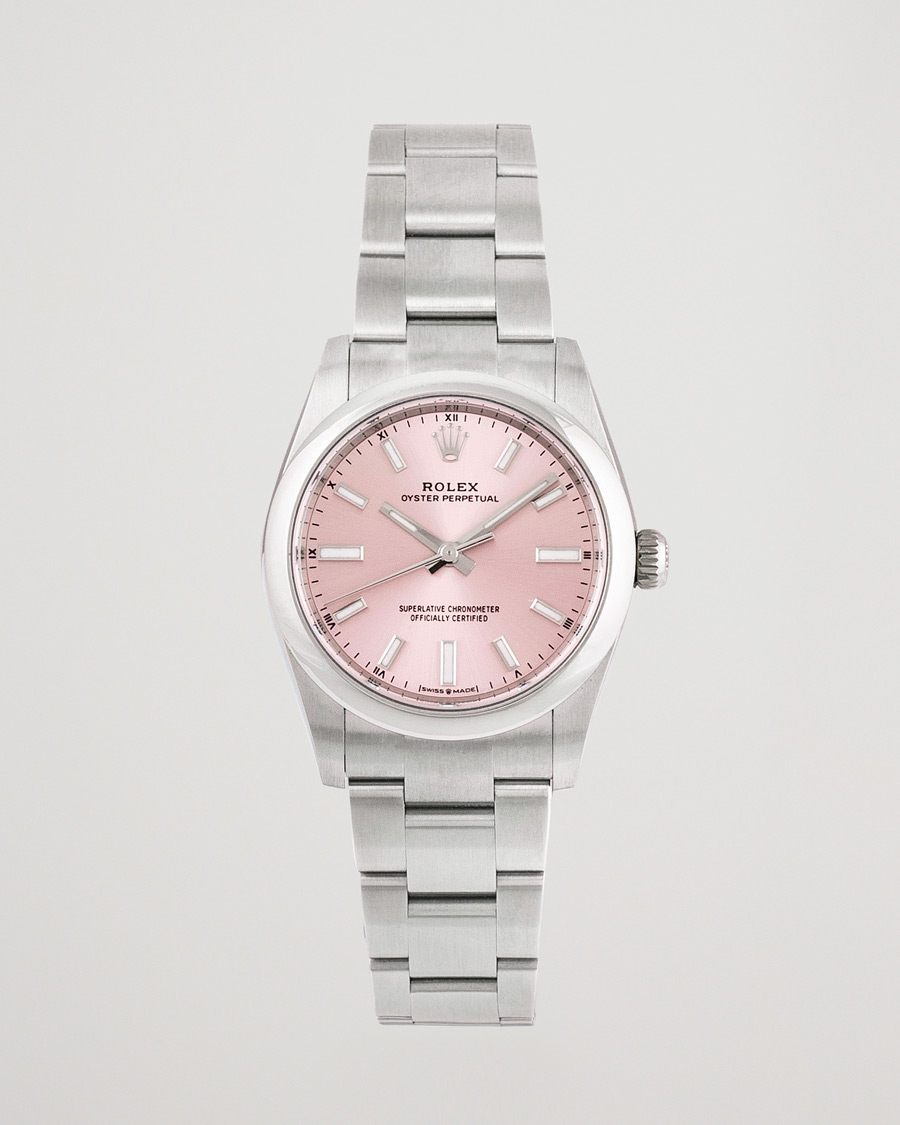Herre | Rolex Pre-Owned Oyster Perpetual 124200 Silver | Rolex Pre-Owned | Oyster Perpetual 124200 Silver
