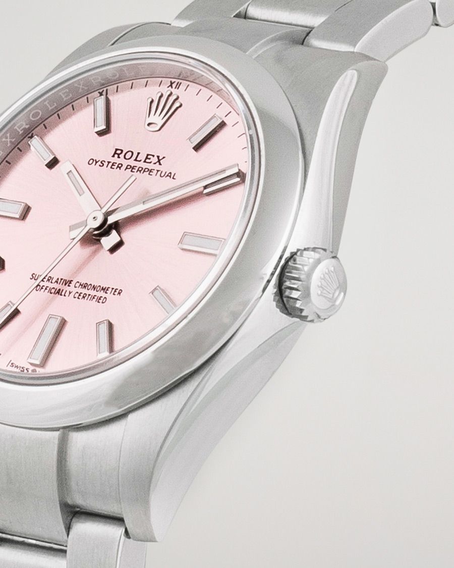 Herre | Rolex Pre-Owned Oyster Perpetual 124200 Silver | Rolex Pre-Owned | Oyster Perpetual 124200 Silver