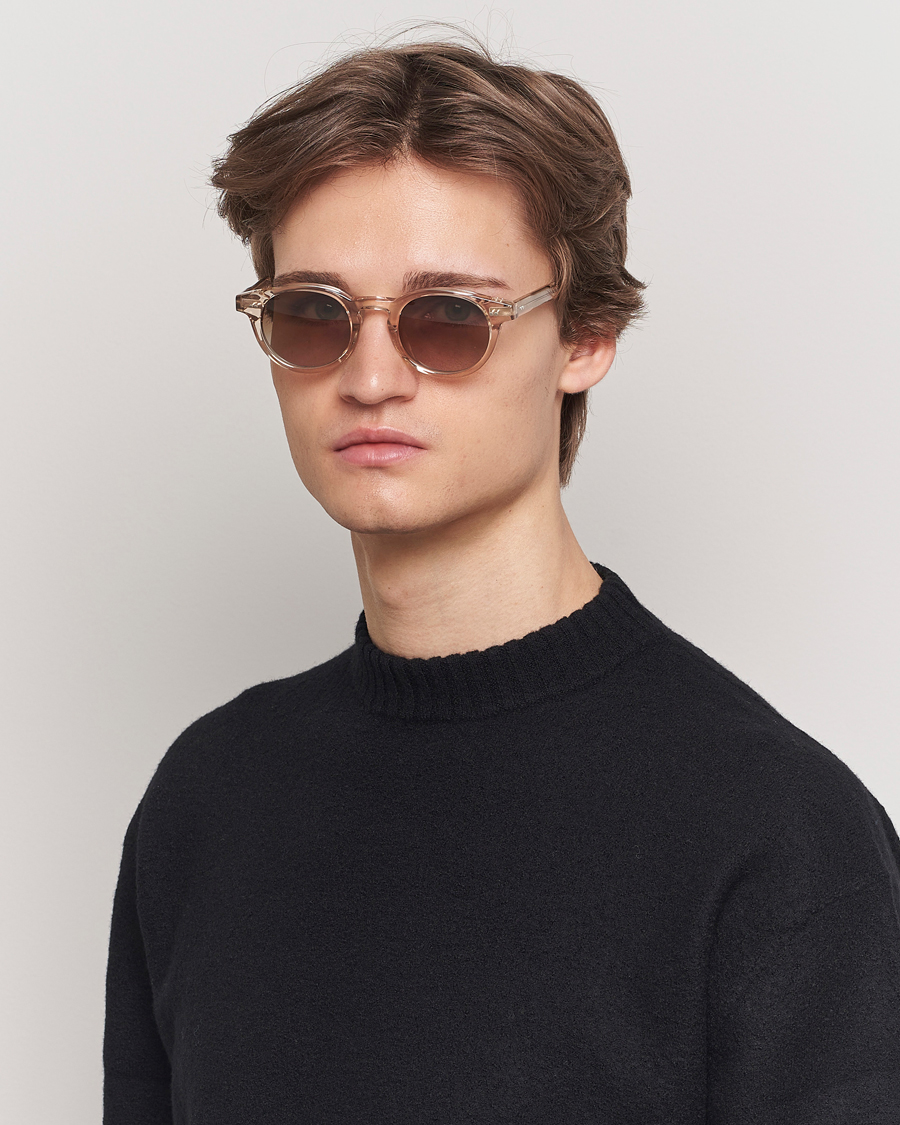 Herre | Runde solbriller | CHIMI | 03 Sunglasses Ecru