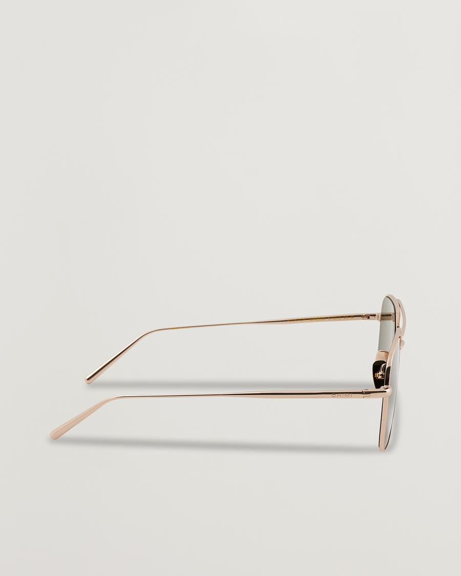 Herre | Solbriller | CHIMI | Aviator Sunglasses Green