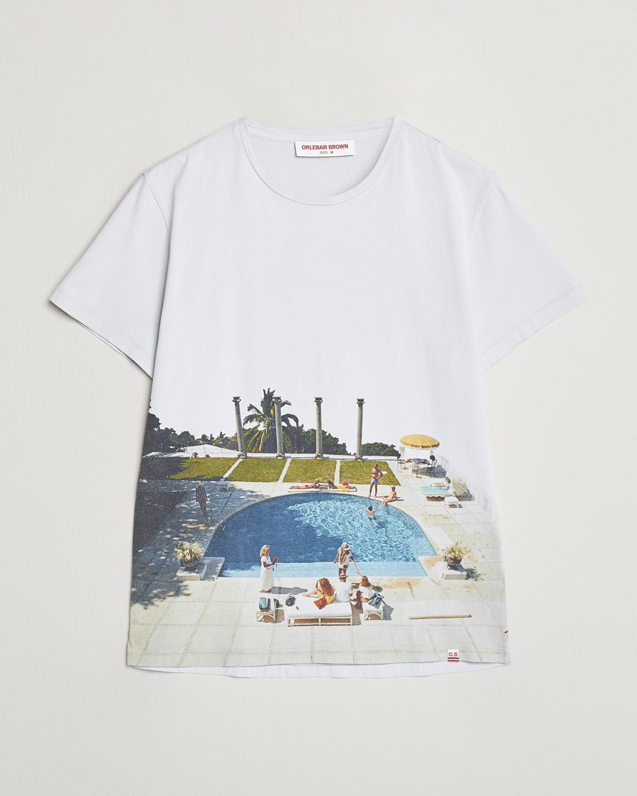 Herre |  | Orlebar Brown | OB Classic Photographic Slim Aarons T-Shirt Pacifico