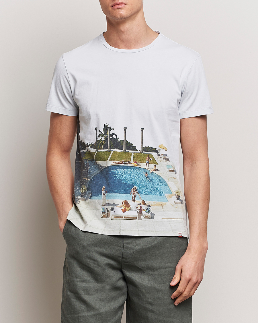 Herr | Kläder | Orlebar Brown | OB Classic Photographic Slim Aarons T-Shirt Pacifico