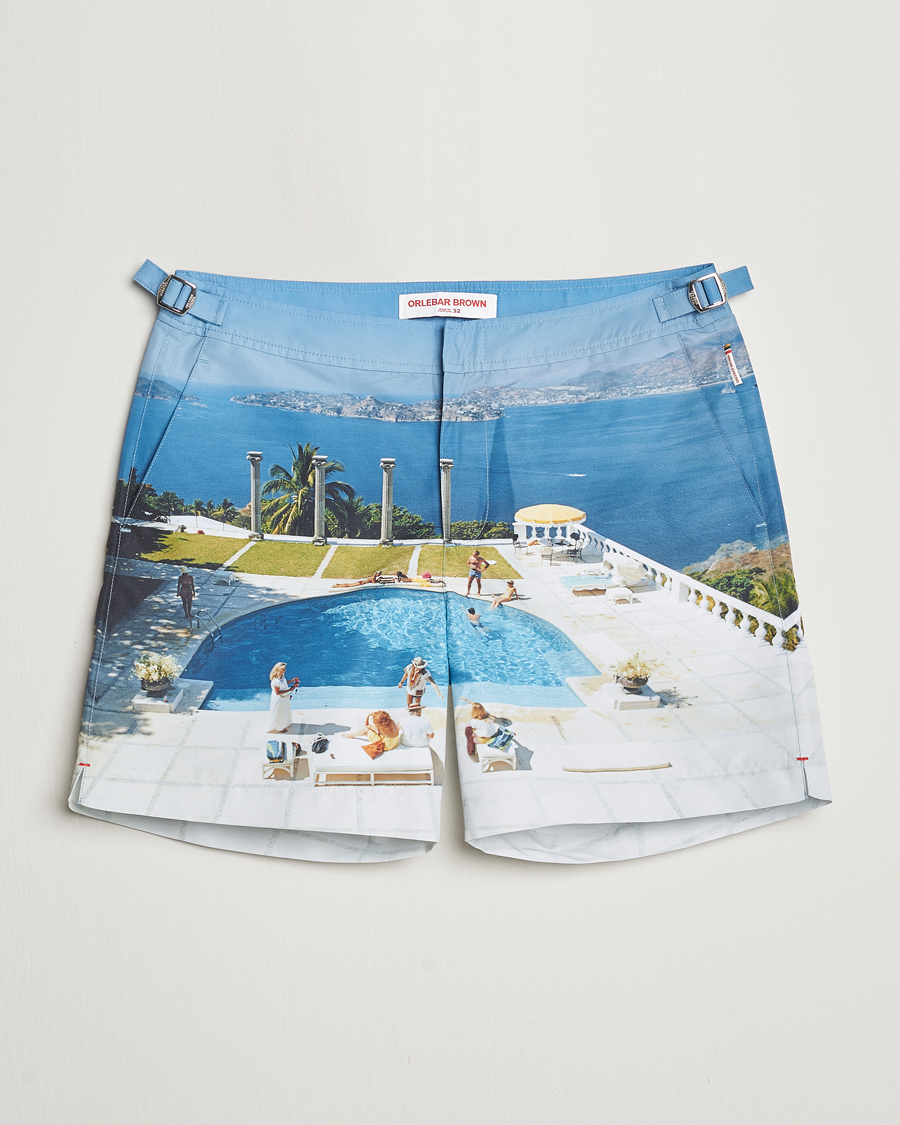 Herre | Orlebar Brown Bulldog Slim Aarons Photo Swim Shorts Pacifico | Orlebar Brown | Bulldog Slim Aarons Photo Swim Shorts Pacifico