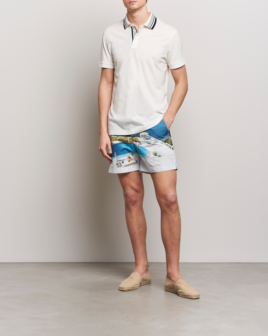 Herre | Orlebar Brown Bulldog Slim Aarons Photo Swim Shorts Pacifico | Orlebar Brown | Bulldog Slim Aarons Photo Swim Shorts Pacifico