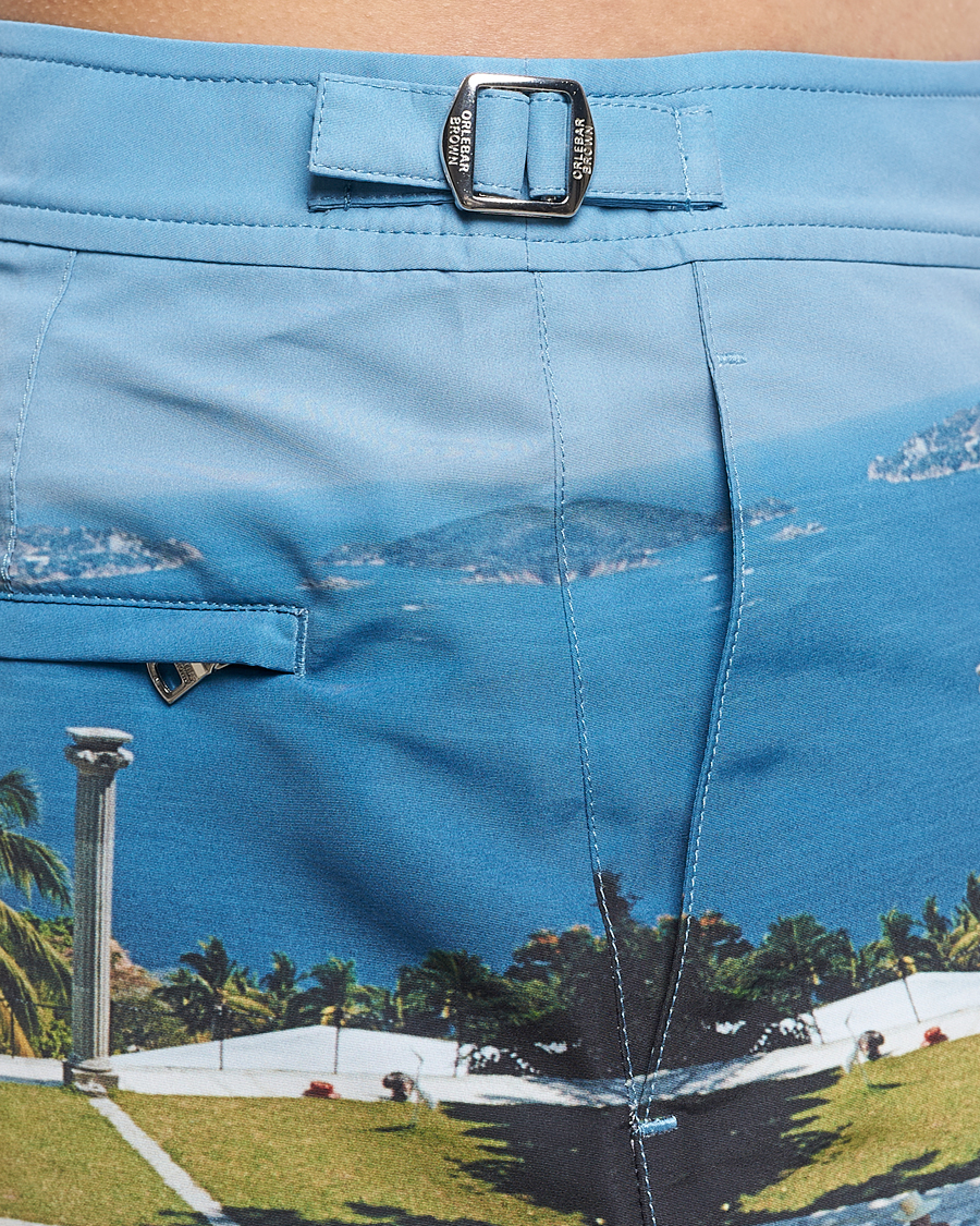 Herre | Orlebar Brown Bulldog Slim Aarons Photo Swim Shorts Pacifico | Orlebar Brown | Bulldog Slim Aarons Photo Swim Shorts Pacifico