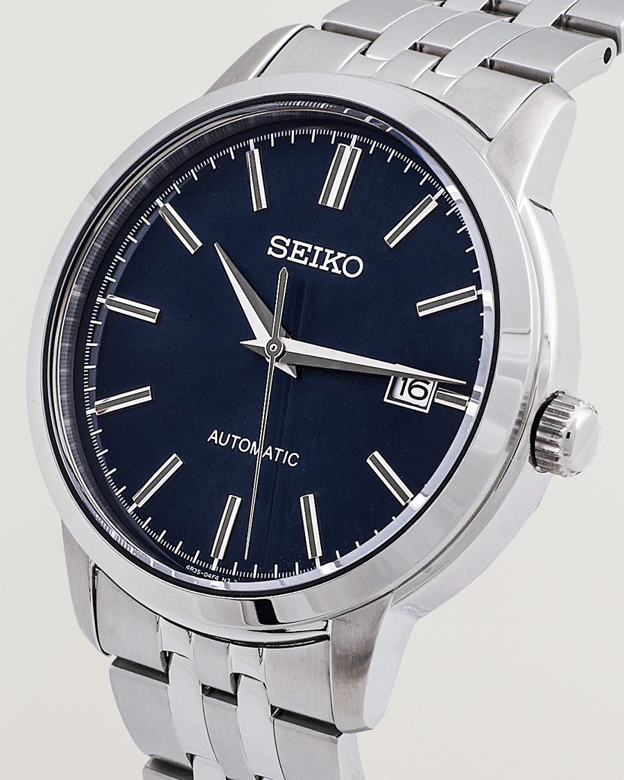 Herre | Lenke i rustfritt stål | Seiko | Conceptual Automatic 41mm Steel Blue Dial