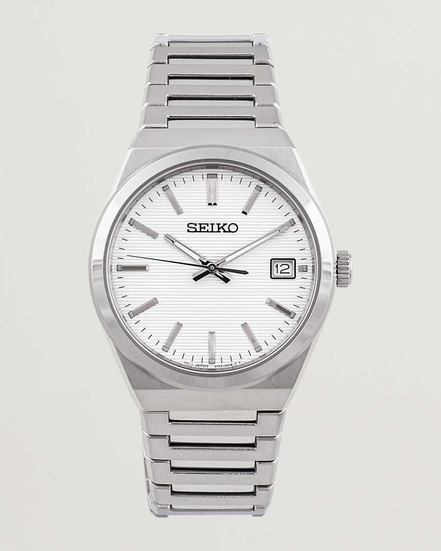 Herre |  | Seiko | Sapphire 39mm Steel White Dial