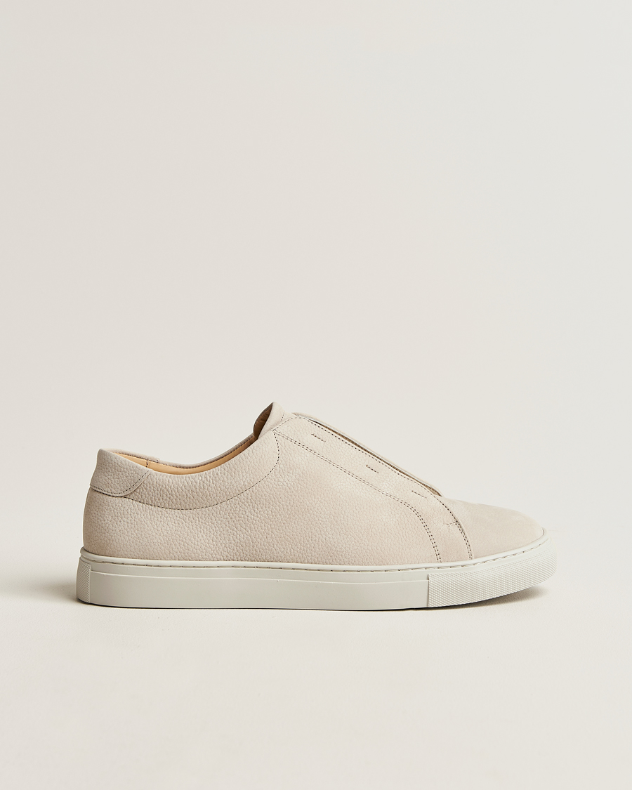 Herre | Sneakers | Myrqvist | Alnö Sneakers Beige Nubuck