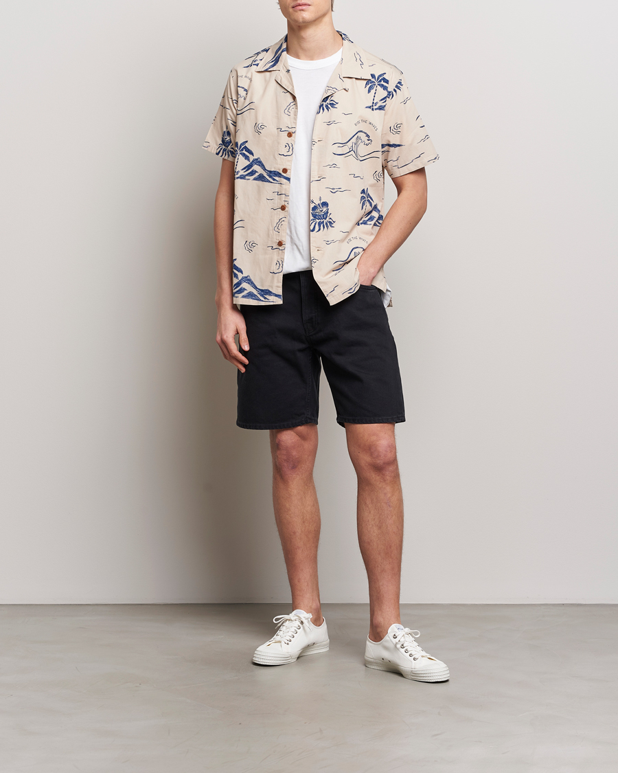 Herre | Shorts | Nudie Jeans | Seth Denim Shorts Aged Black