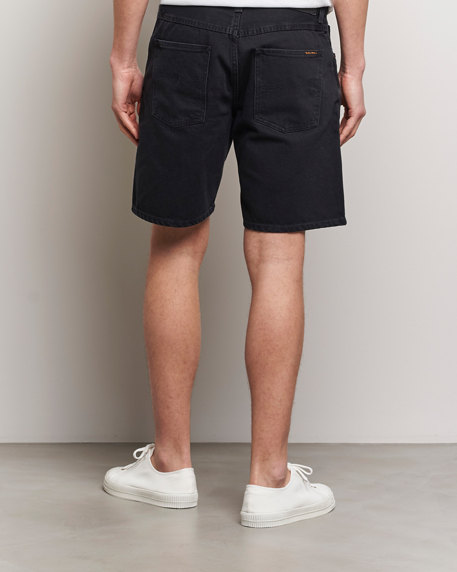 Herre | Shorts | Nudie Jeans | Seth Denim Shorts Aged Black