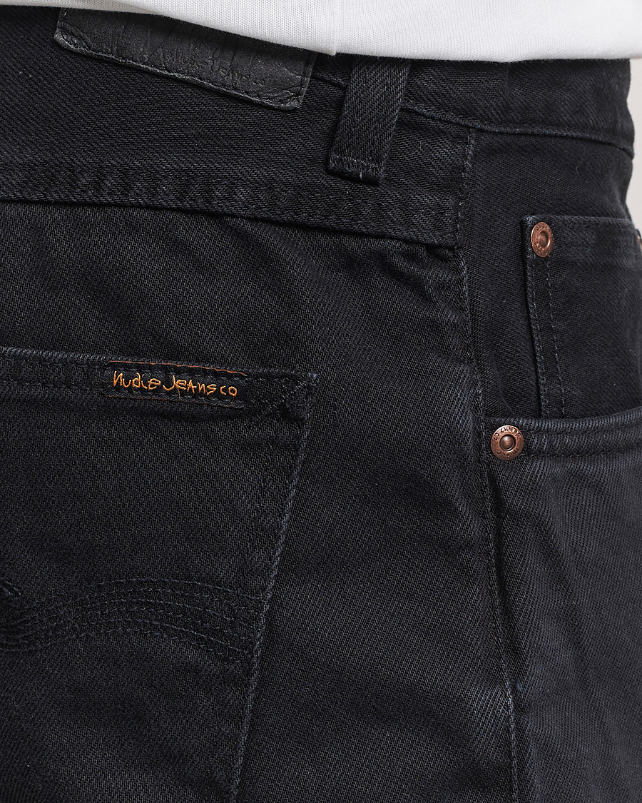 Herre | Shorts | Nudie Jeans | Seth Denim Shorts Aged Black