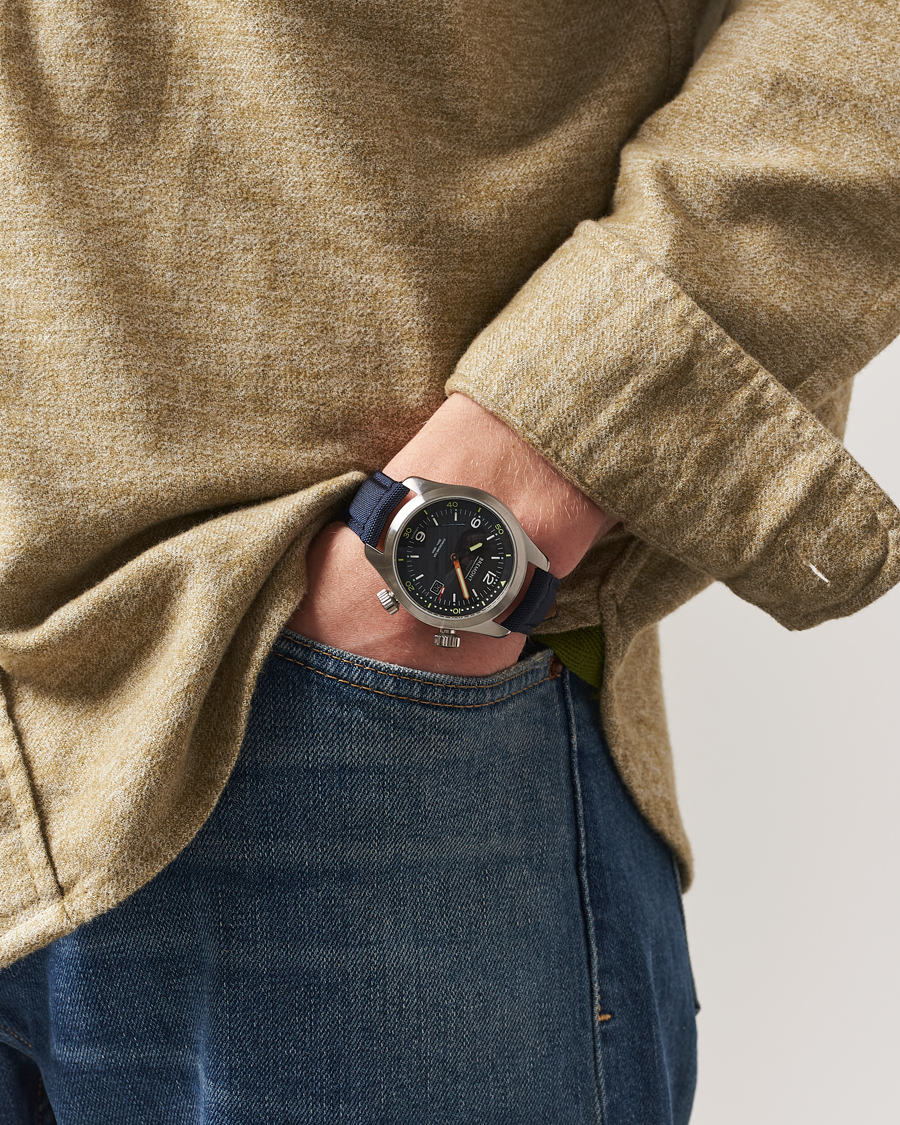 Herre | Fine watches | Bremont | Argonaut 42mm Navy Nato Strap