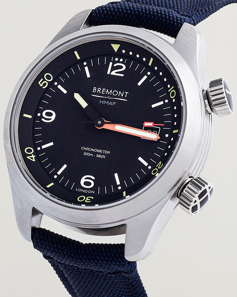 Herre | Bremont Argonaut 42mm Navy Nato Strap | Bremont | Argonaut 42mm Navy Nato Strap