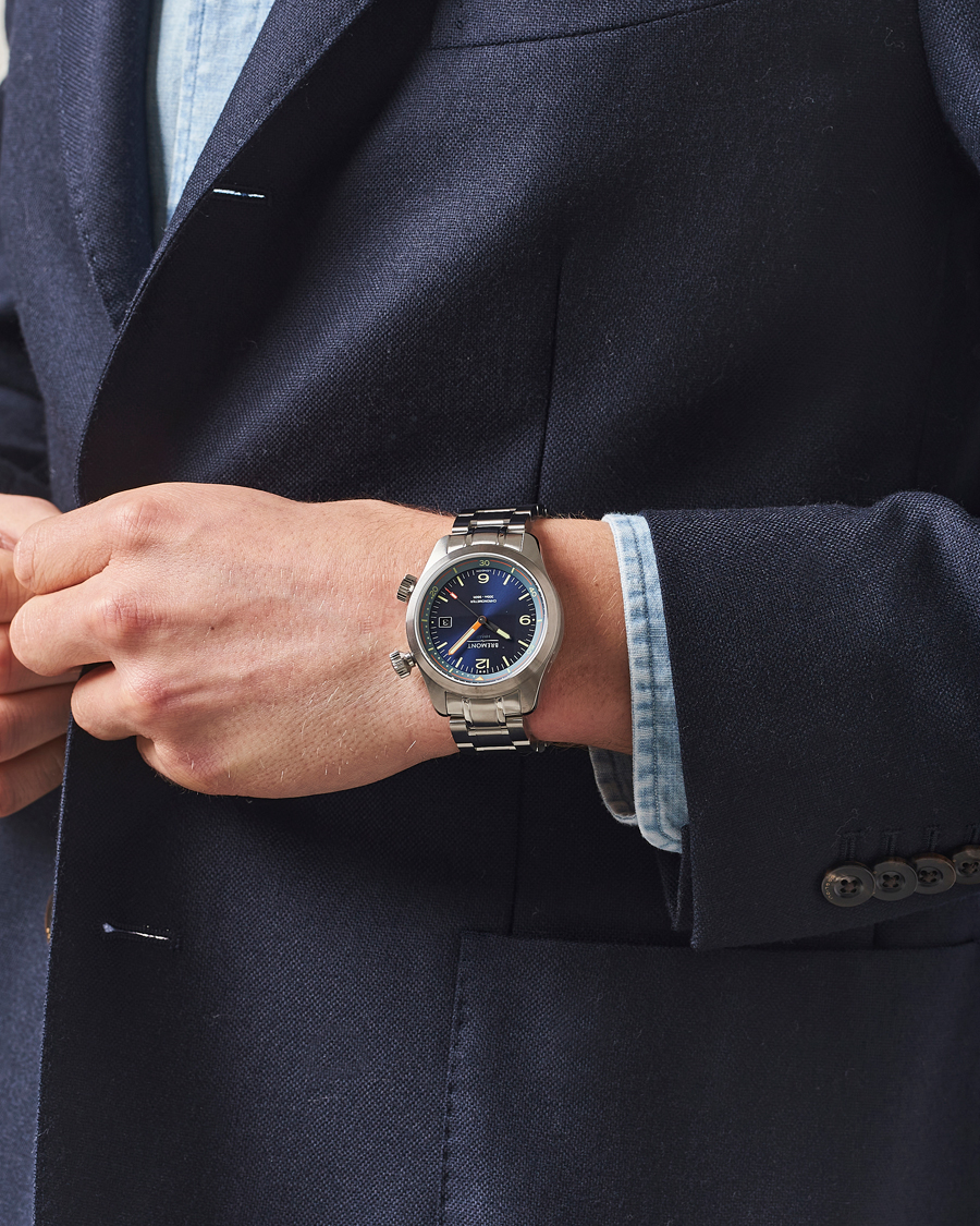 Herre | Fine watches | Bremont | Argonaut Azure 42mm Steel