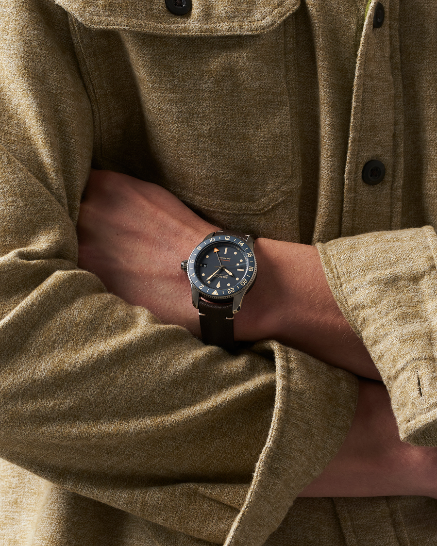 Herre | Bremont Limited Edition Supermarine Ocean GMT 40mm Brown Calf | Bremont | Limited Edition Supermarine Ocean GMT 40mm Brown Calf
