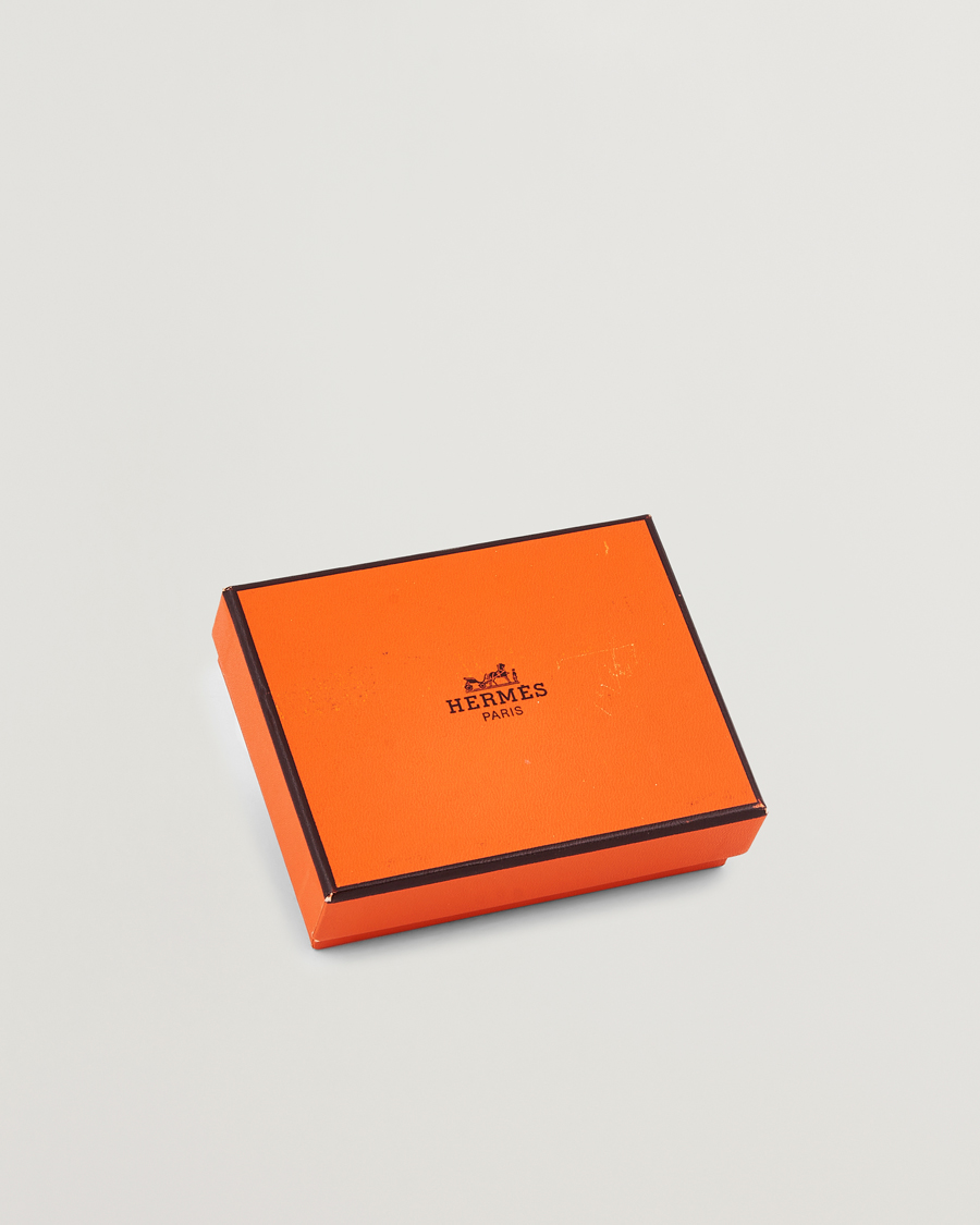 Herre | Hermès Pre-Owned API1 Leather Bracelet Black | Hermès Pre-Owned | API1 Leather Bracelet Black