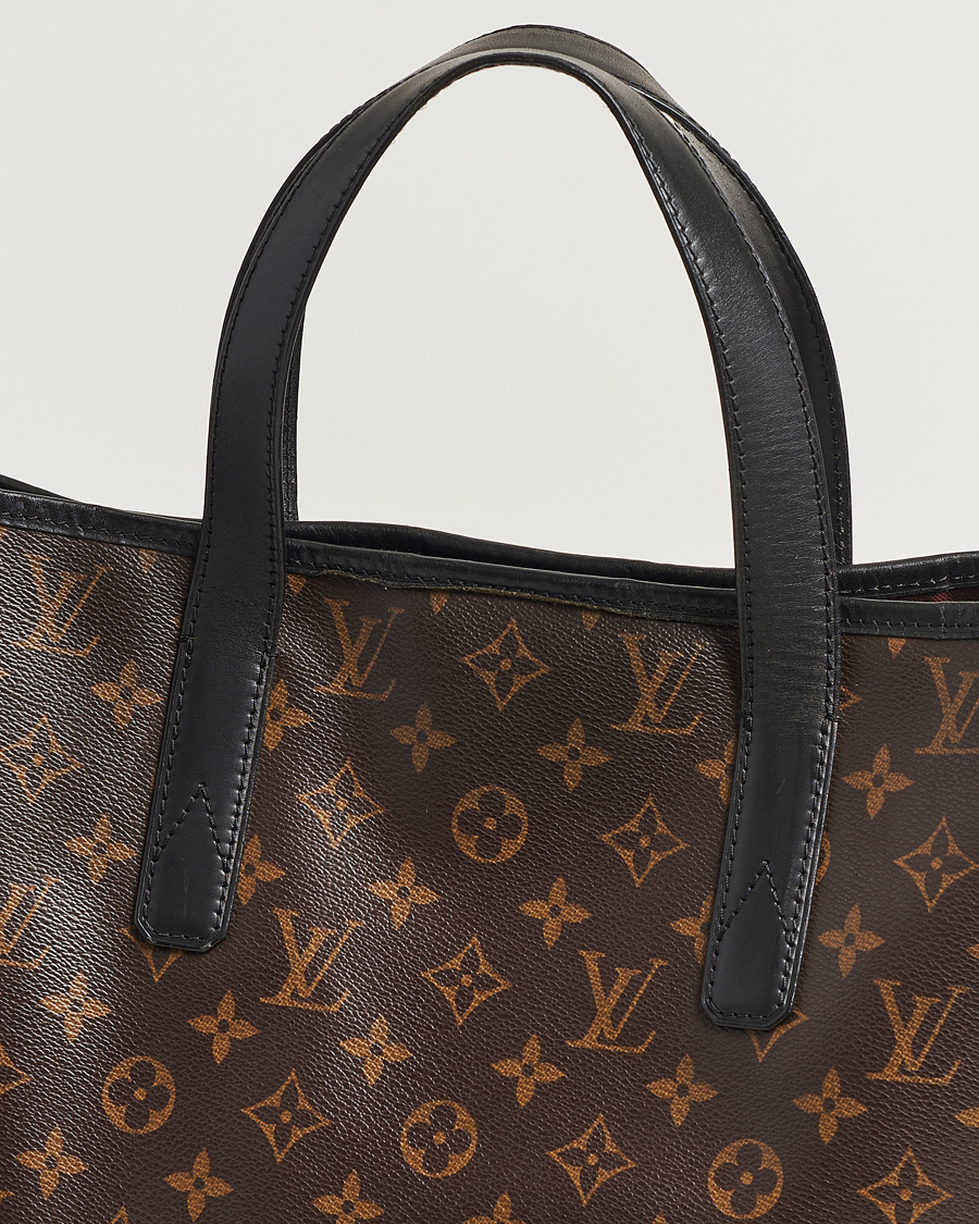 Herre | Louis Vuitton Pre-Owned Davis Tote Bag Macassar Monogram | Louis Vuitton Pre-Owned | Davis Tote Bag Macassar Monogram