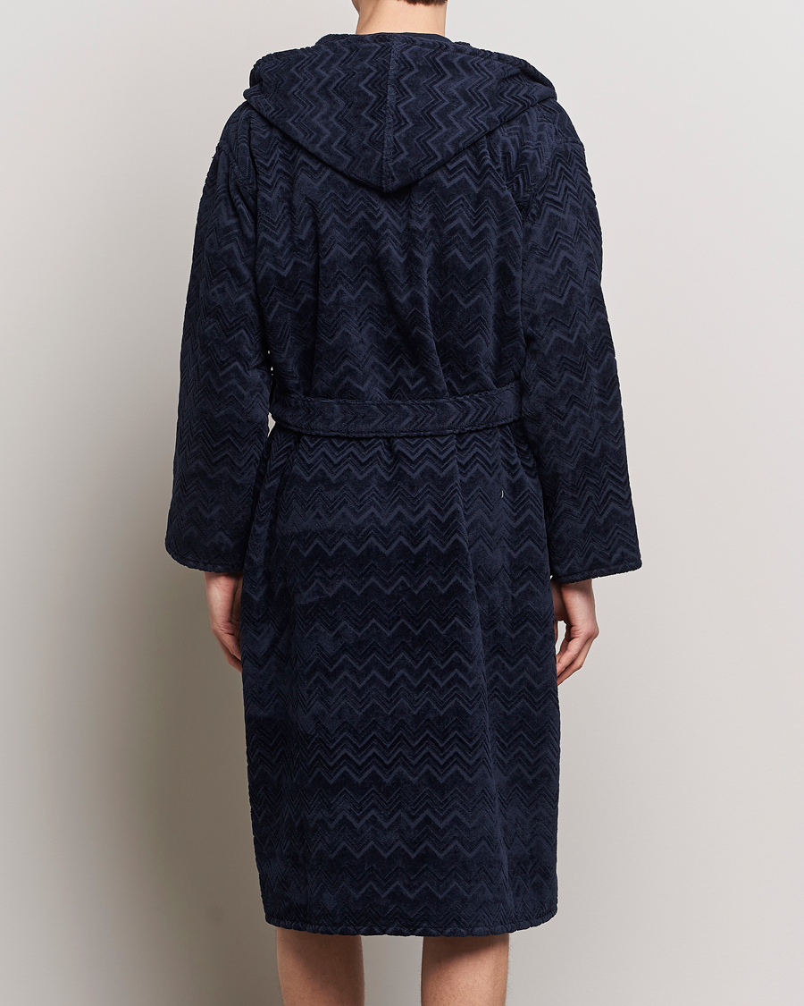 Herre | Pyjamas & Morgenkåber | Missoni Home | Chalk Bath Robe Navy