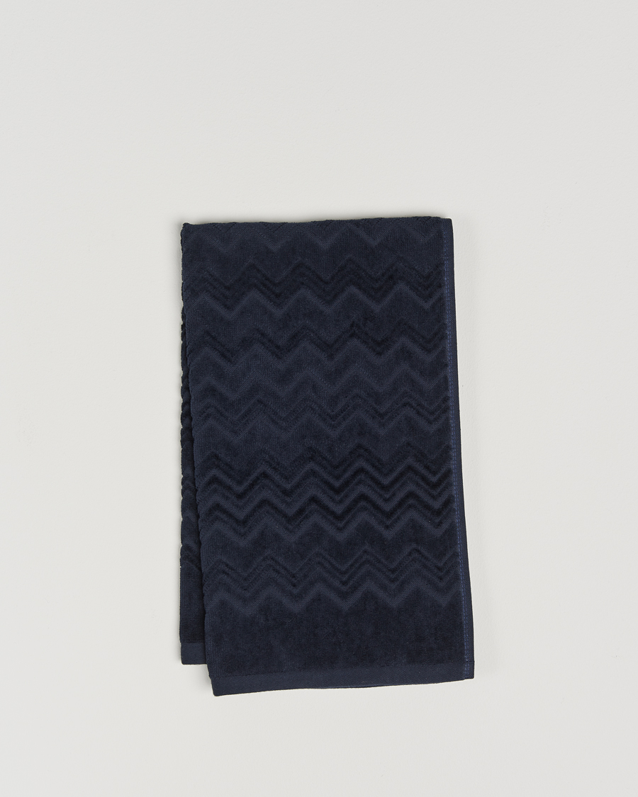 Herre | Tekstiler | Missoni Home | Chalk Hand Towel 40x70cm Navy