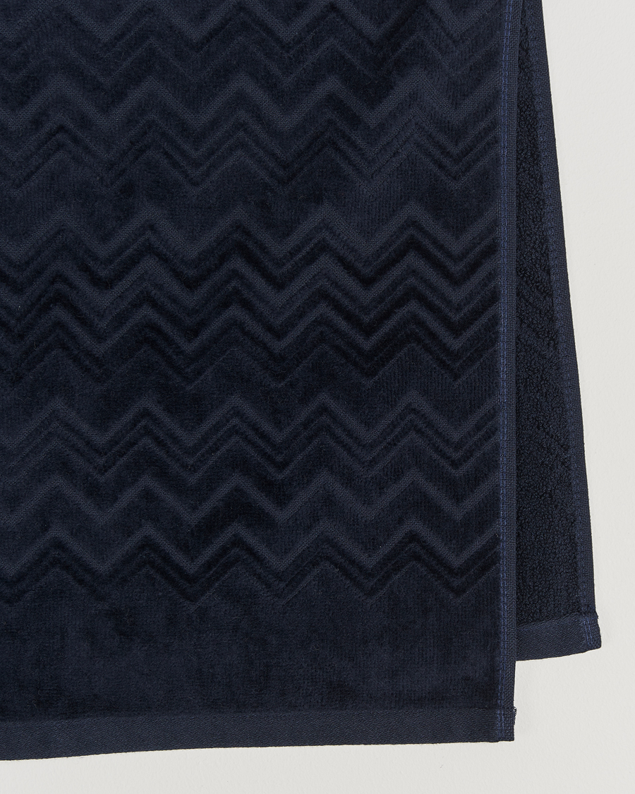 Herre | Tekstiler | Missoni Home | Chalk Hand Towel 40x70cm Navy