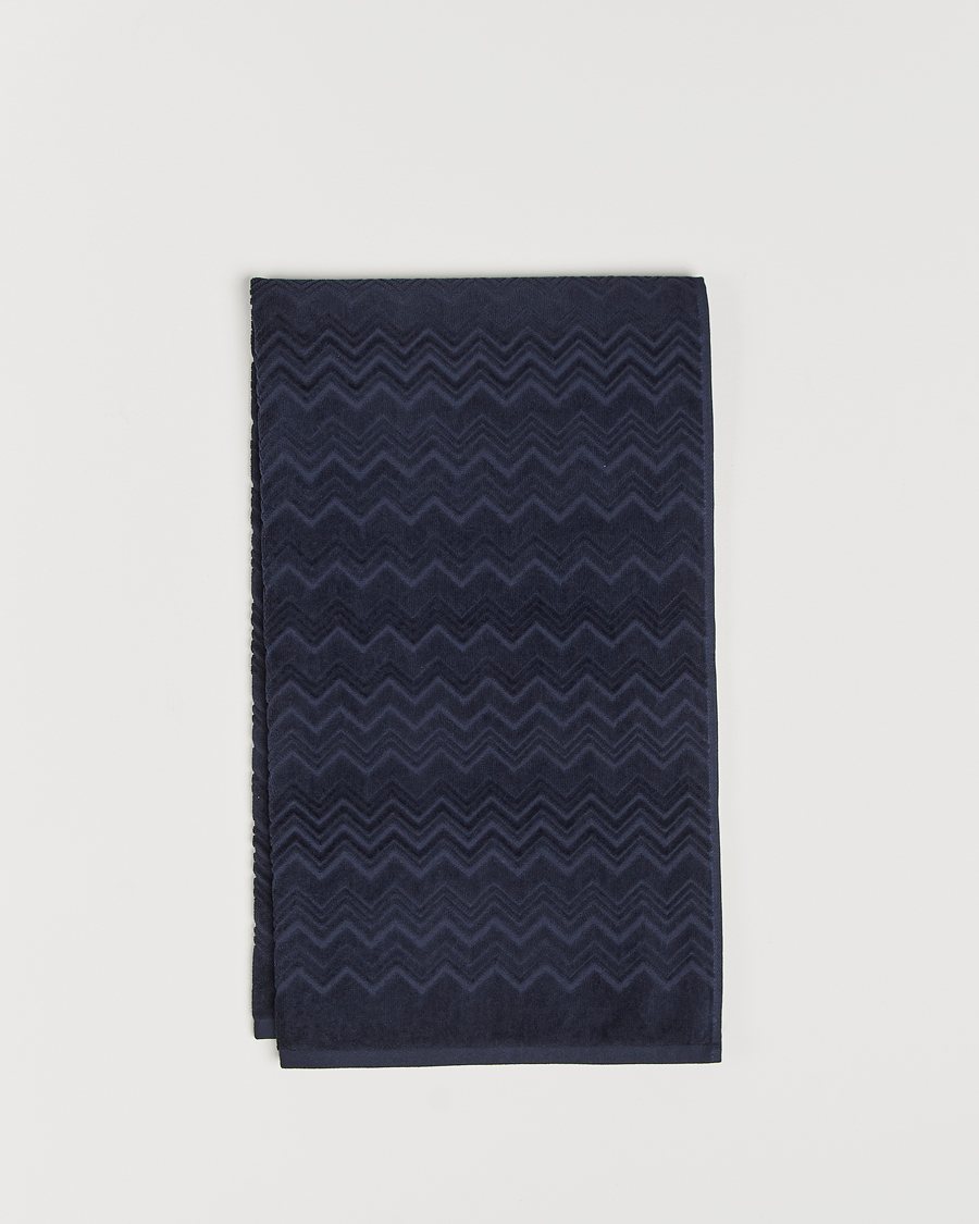 Herre | Tekstiler | Missoni Home | Chalk Bath Towel 70x115cm Navy