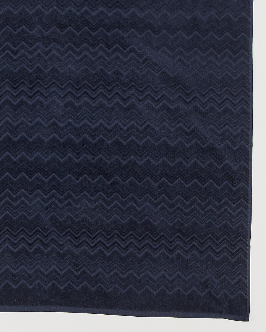 Herre | Håndklæder | Missoni Home | Chalk Bath Towel 70x115cm Navy