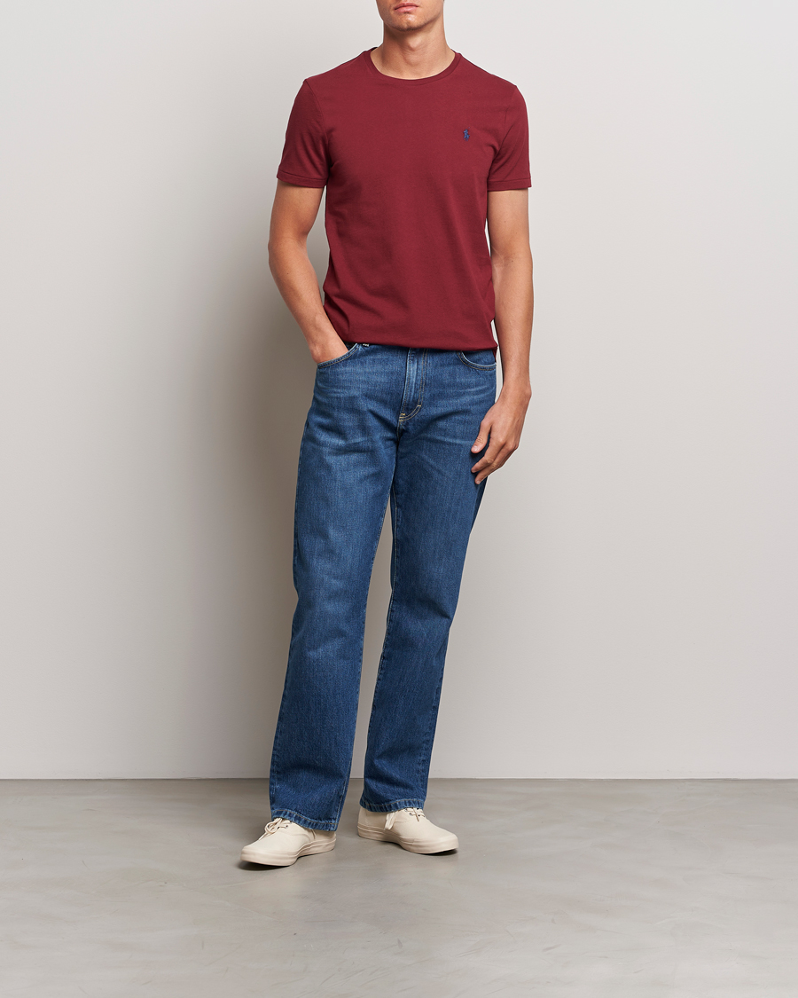 Herre | T-Shirts | Polo Ralph Lauren | Crew Neck T-Shirt Red Carpet
