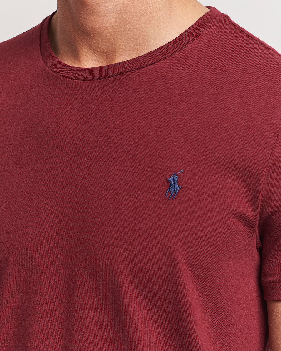 Herre | T-Shirts | Polo Ralph Lauren | Crew Neck T-Shirt Red Carpet