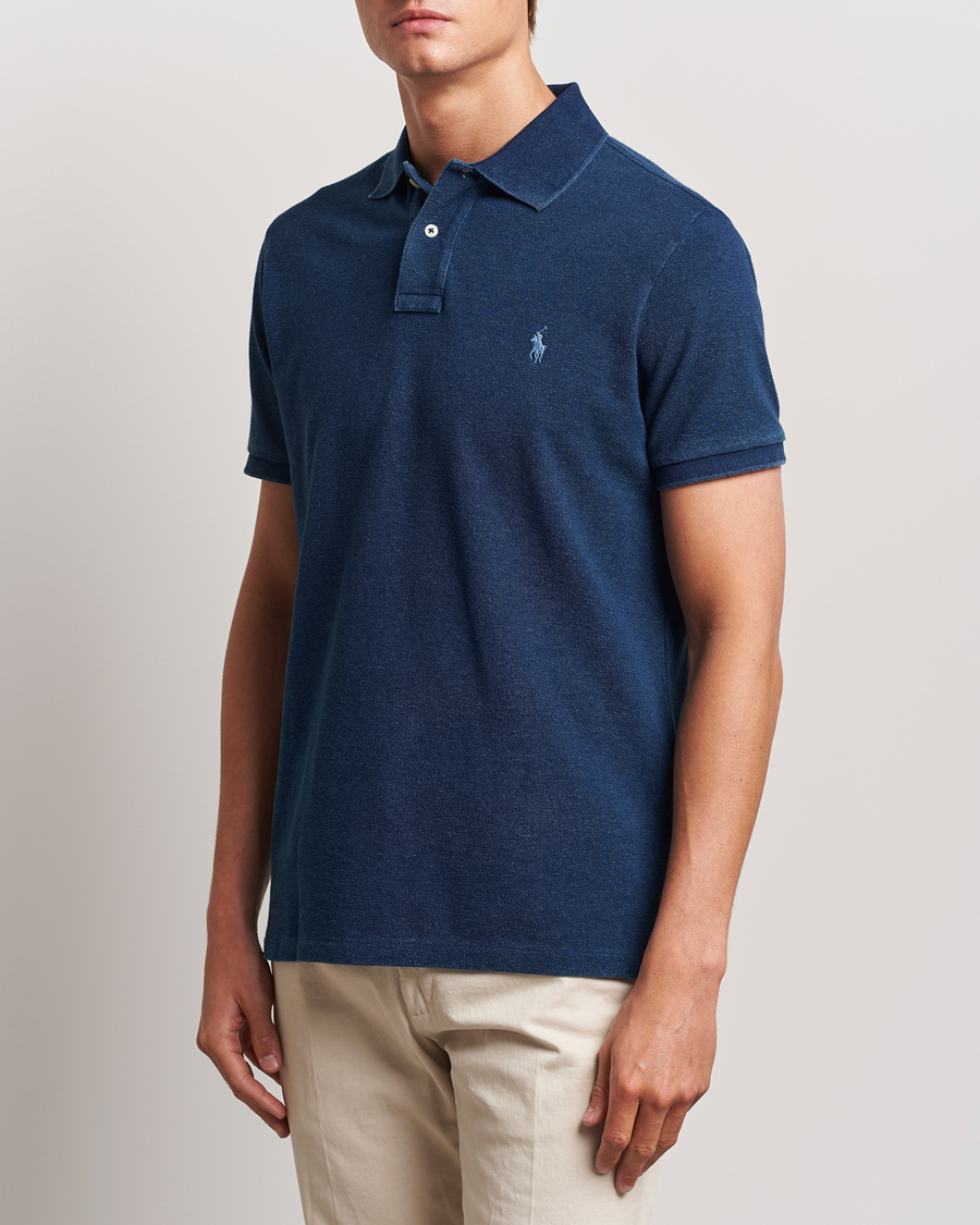 Herre | Polotrøjer | Polo Ralph Lauren | Custom Slim Fit Polo Dark Indigo