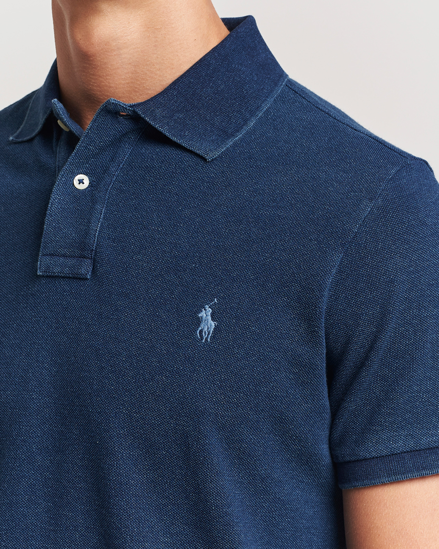 Herre | Polotrøjer | Polo Ralph Lauren | Custom Slim Fit Polo Dark Indigo